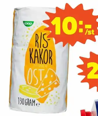 Coop Riskakor 130 gram
