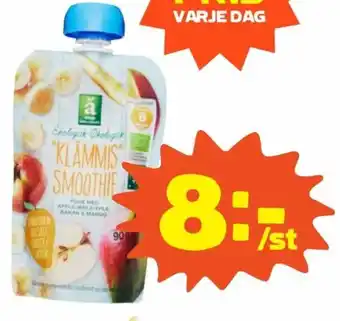 Coop Klámmis Smoothie 90g erbjuda