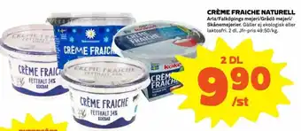 Coop Arla Crème Fraiche Naturell 2dl erbjuda
