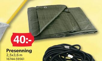 Presenning