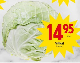 Matöppet Vitkål erbjuda