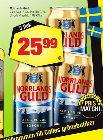 Calle Norrlands guld erbjuda