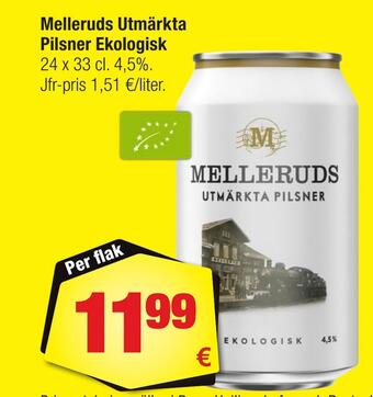 Calle Melleruds utmärkta pilsner ekologisk erbjuda