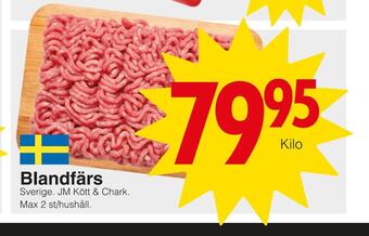 Matöppet Blandfärs erbjuda