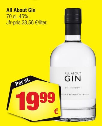 Calle All about gin erbjuda