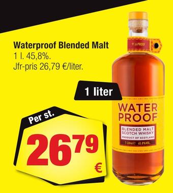 Calle Waterproof blended malt erbjuda