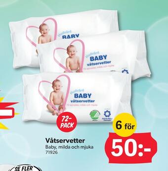 DollarStore Våtservetter erbjuda