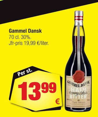 Calle Gammel dansk erbjuda