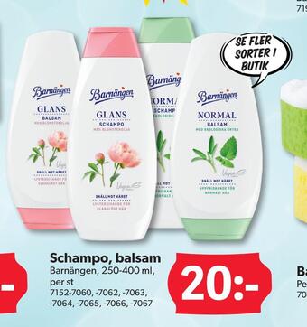 DollarStore Schampo, balsam erbjuda