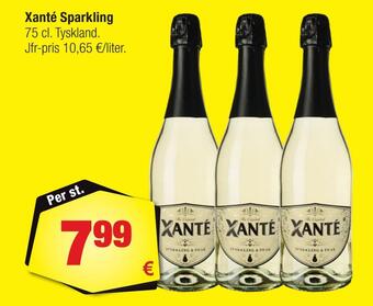 Calle Xanté sparkling erbjuda