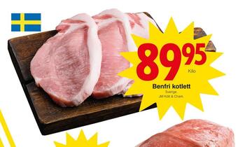 Matöppet Benfri kotlett erbjuda