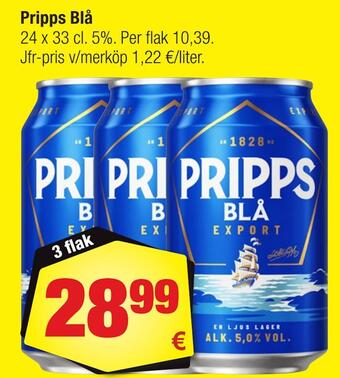 Calle Pripps blå erbjuda