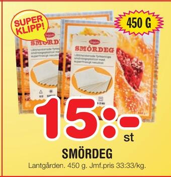 Nya Pulsen Smördeg erbjuda