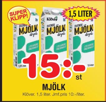 Nya Pulsen Mjölk erbjuda