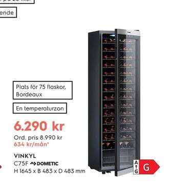Electrolux Home Vinkyl erbjuda