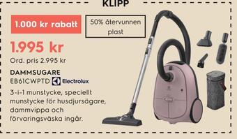 Electrolux Home Dammsugare erbjuda