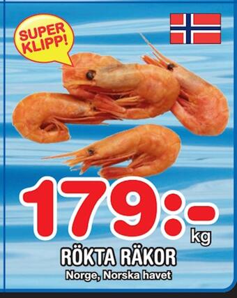 Rökta räkor