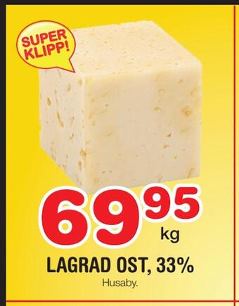 Nya Pulsen Lagrad ost, 33% erbjuda