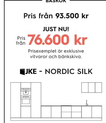 Electrolux Home Nordic silk erbjuda