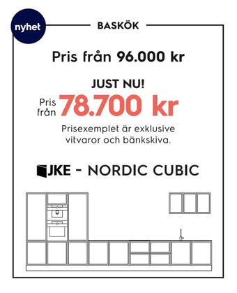 Electrolux Home Nordic cubic erbjuda