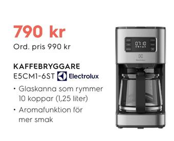Electrolux Home Kaffebryggare erbjuda