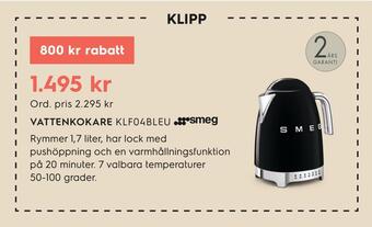 Electrolux Home Vattenkokare erbjuda