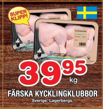 Nya Pulsen Färska kycklingklubbor erbjuda