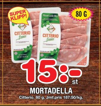 Nya Pulsen Mortadella erbjuda