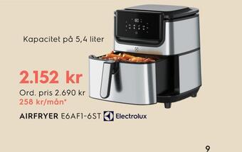 Electrolux Home Airfryer erbjuda