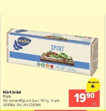 Coop Extra Hårt bröd erbjuda