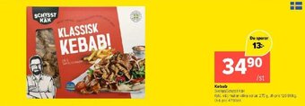 Coop Extra Kebab Sverige/Schysst Kak erbjuda