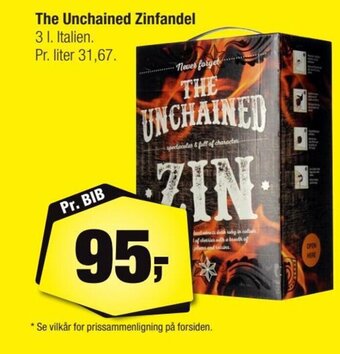 Calle The Unchained Zinfandel 3 L. erbjuda