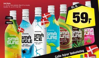 Calle Små Shots 1 L. erbjuda