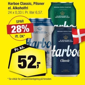 Calle Harboe Classic, Pilsner el. Alkoholfri erbjuda