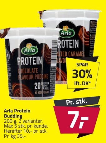 Fleggaard Arla Protein Budding erbjuda