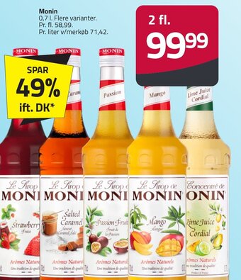 Fleggaard Monin erbjuda