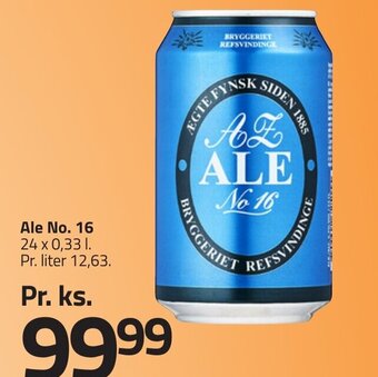 Fleggaard Ale No. 16 erbjuda