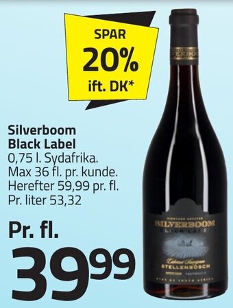Fleggaard Silverboom Black Label erbjuda