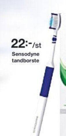 ICA Kvantum Sensodyne tandborste erbjuda