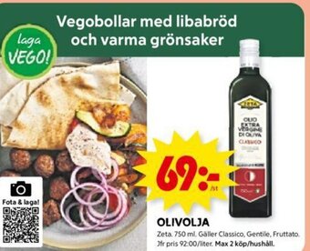 ICA Kvantum OLIVOLJA erbjuda