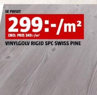 Bauhaus VINYLGOLV RIGID SPC SWISS PINE erbjuda
