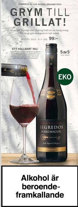 Coop Mersmak Coop röd vin erbjuda