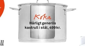 Coop Mersmak Coop kastruller erbjuda