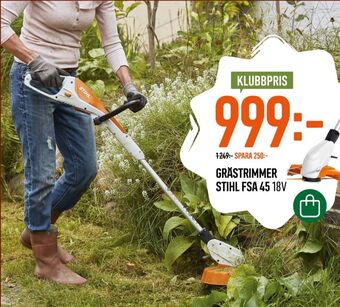 Granngården Stiga grästrimmer erbjuda