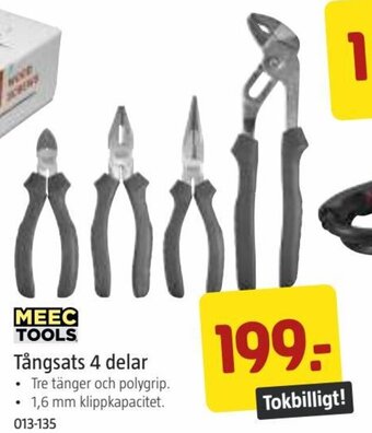 Jula Tångsats 4 delar erbjuda