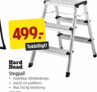 Jula Hard Head. Stegpall erbjuda
