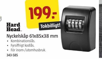 Jula Nyckelskåp 61x85x38 mm erbjuda