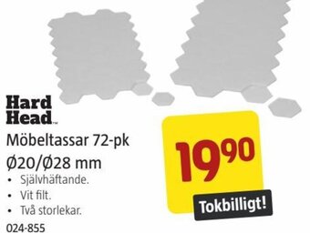 Möbeltassar 72-pk