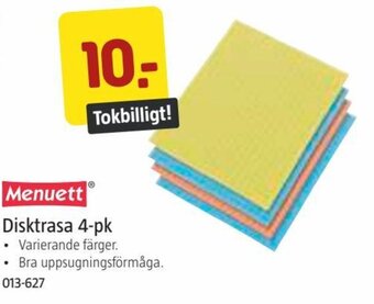Jula Disktrasa 4-pk erbjuda