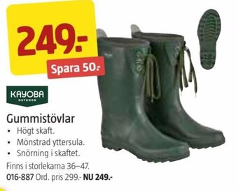Jula Gummistövlar erbjuda
